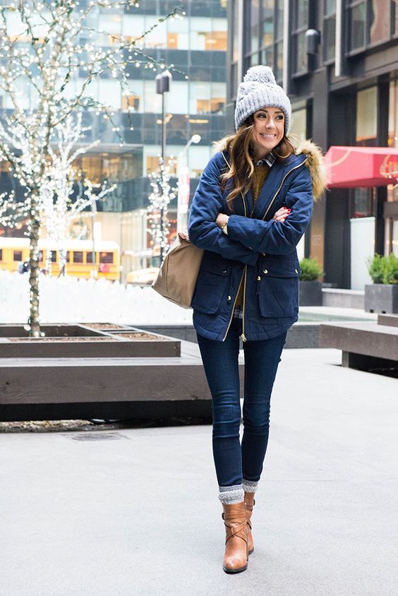 20 simple winter outfits that you will try | Winter fashion .