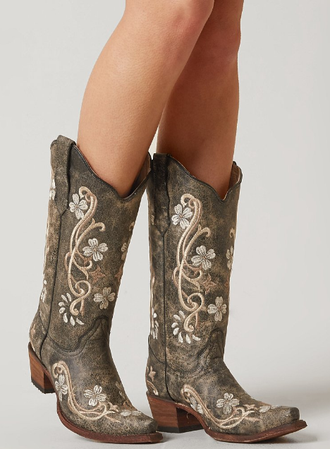 Corral Embroidered Cowboy Boot - Women's Shoes | Buckle | Leather .