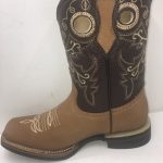 La Sierra Shoes | Womens Cowgirl Boots Square Toe Honey Color .
