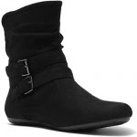 Amazon.com | Herstyle Lindell Women's Fashion Flat Heel Calf Boots .