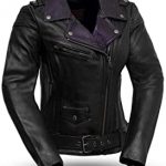Amazon.com: First MFG Co. - Iris - Women's Leather Motorcycle .