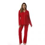 Red Womens Pajamas: Amazon.c