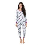 Leveret - Leveret Womens Pajamas Unicorn 2 Piece Pajama Set 100 .
