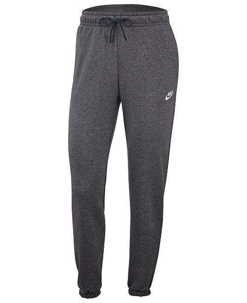 Nike Women's Sportswear Essential Fleece Sweatpants & Reviews .