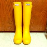 Hunter Shoes | Original Tall Yellow Rain Boots | Poshma