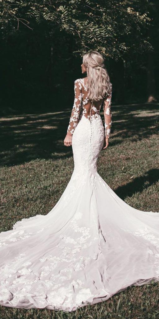 Look Beautiful  In Mermaid Wedding Dresses For Wedding
  Ceremony