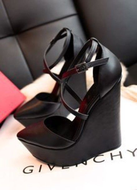Black
  Wedge Heels For Different Places