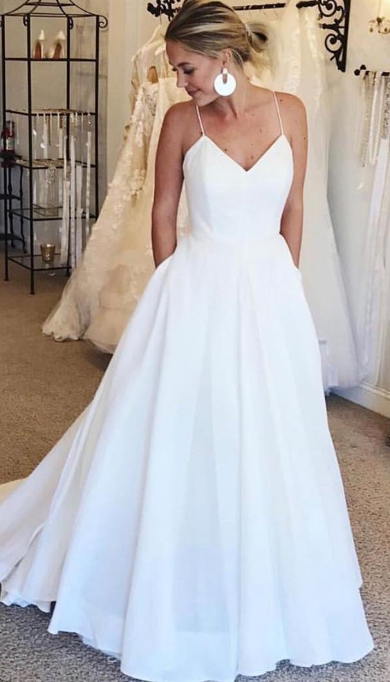 Simple Wedding Dresses For A Simple
  Wedding