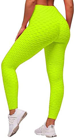 Neon Leggings With Bright Surface And
  Bold Colors