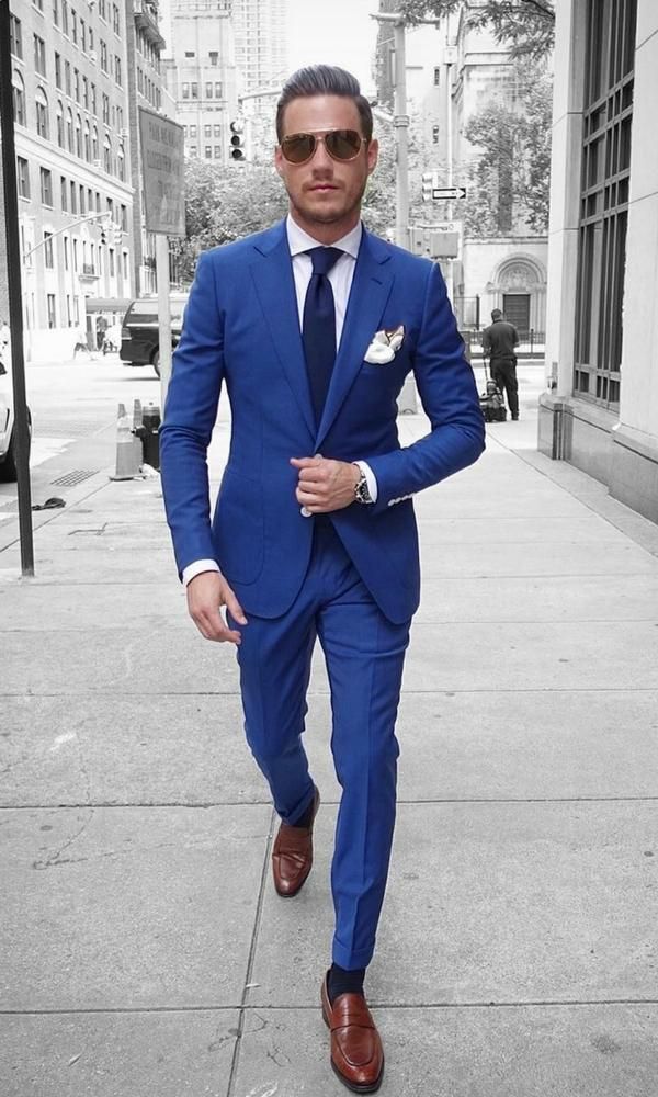 Blue
  Suit For My Wedding Day