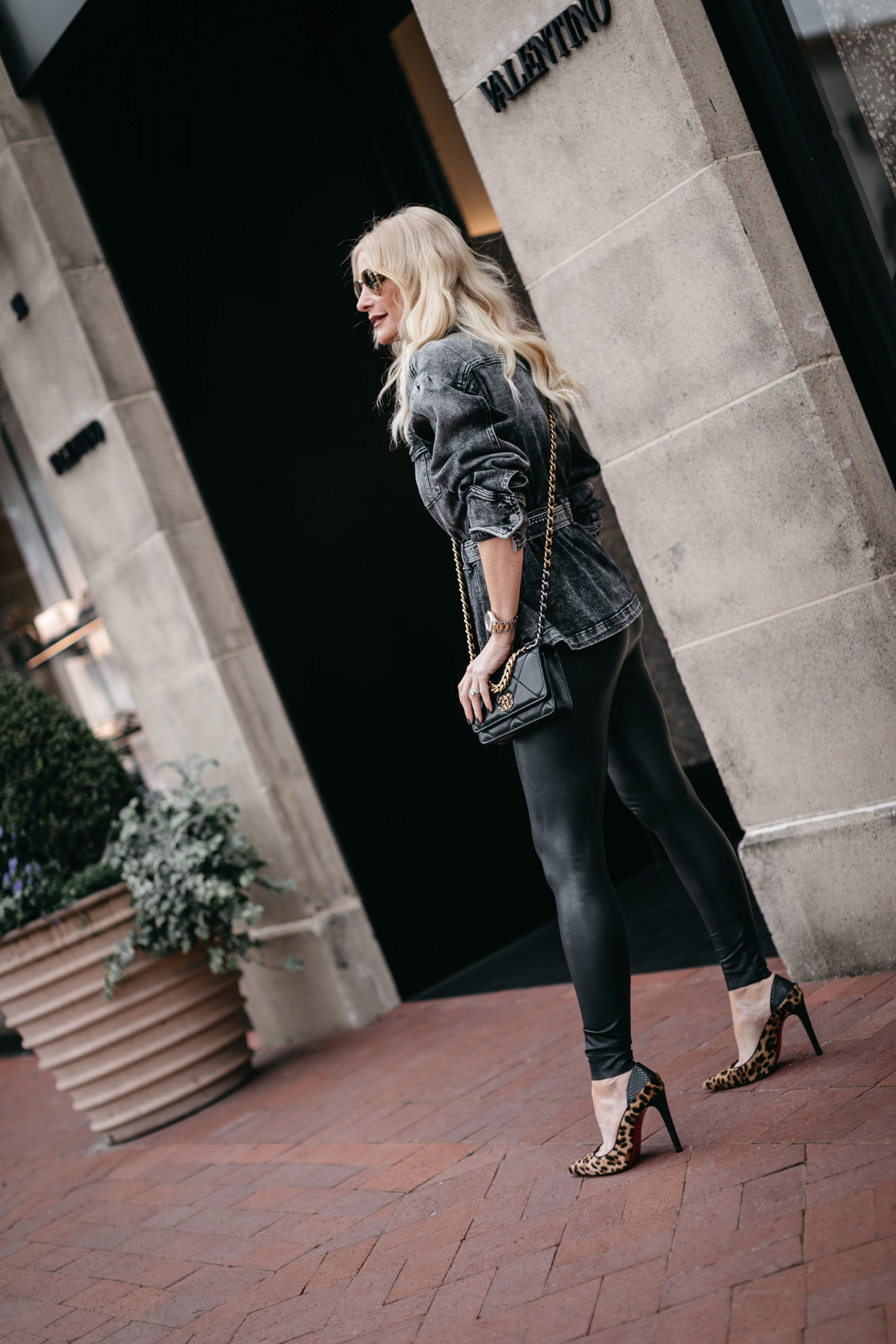 The
  Latest Styles  In Faux Leather Leggings