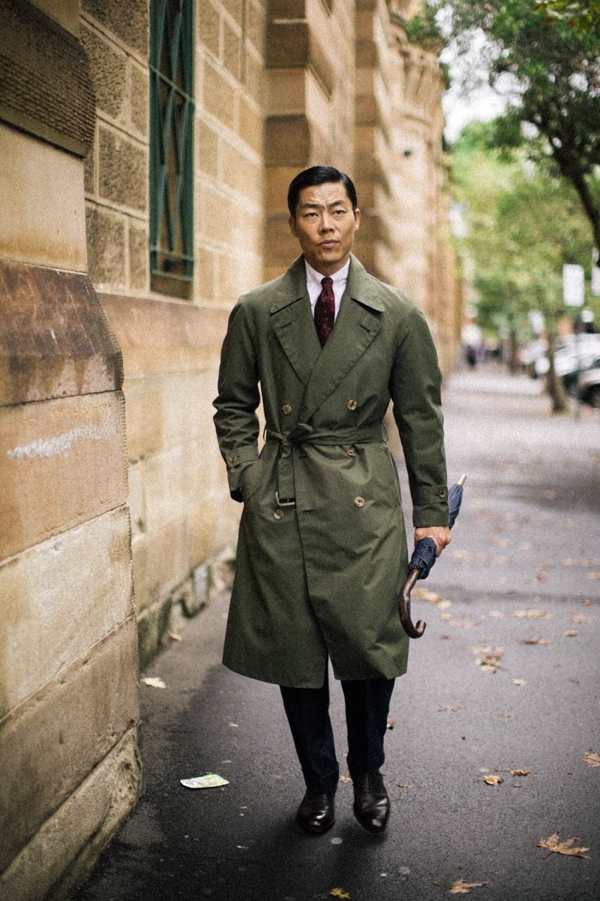 Wearing A Pleasant Coat To Wear Mens
  Trench Coat