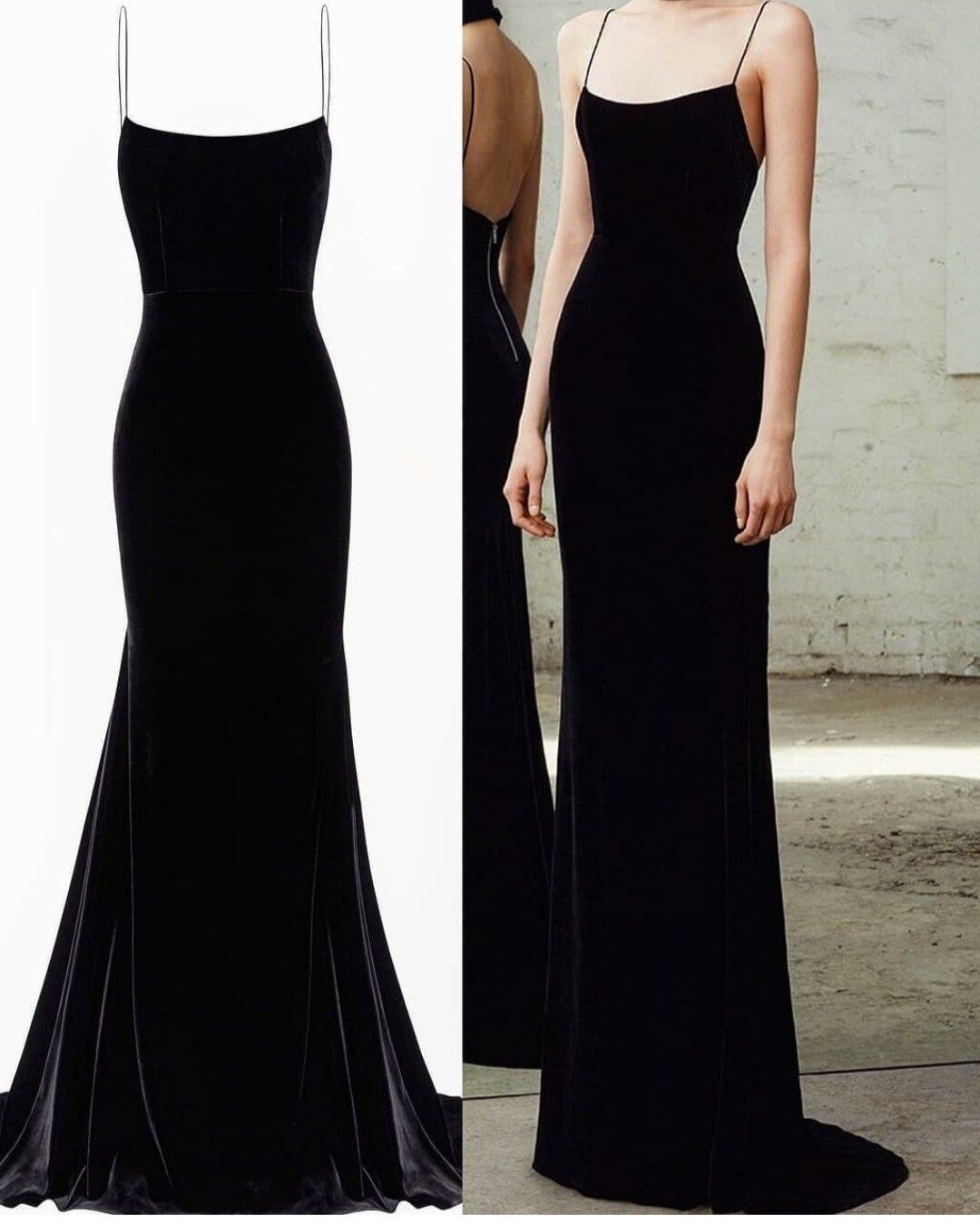 The
  Right Way To Clean Black Evening Dresses