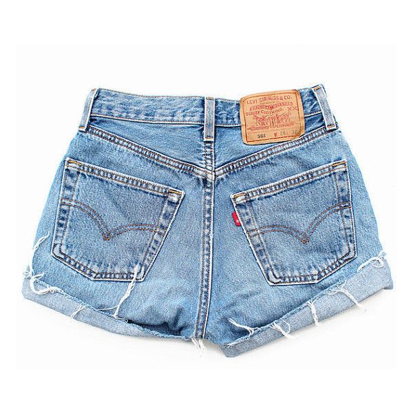 How To Wear High Waisted Denim Shorts