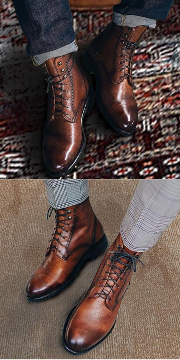 The  Impeccable Fashion Style How Dress Boots
  For Men Make A Statement