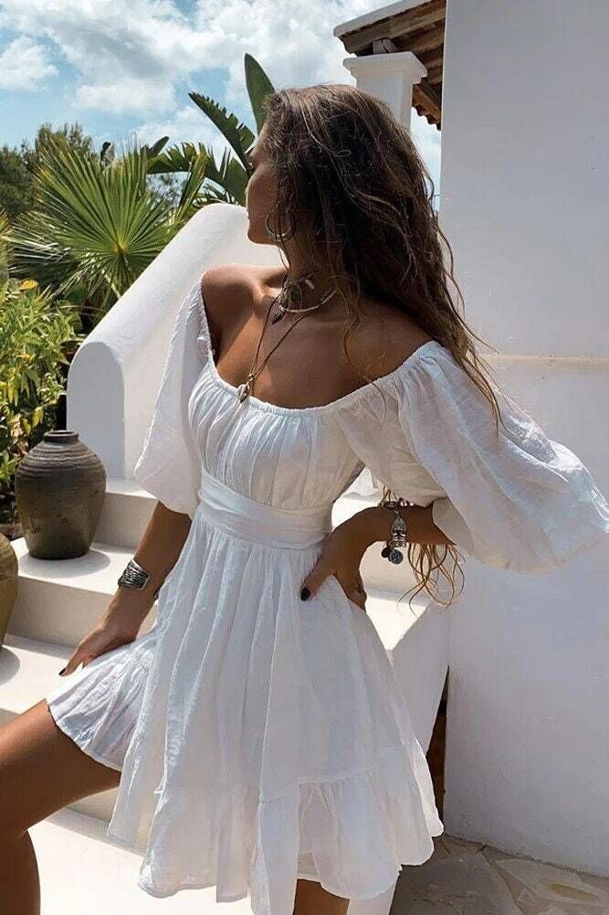 White Summer Dresses Trendy And Best For
  Summer Season