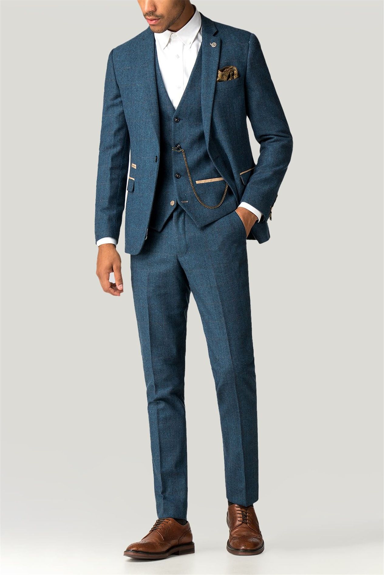 Blue
  Suit For My Wedding Day