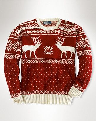 Reindeer Sweater For Warm
  Festivities  In Winter