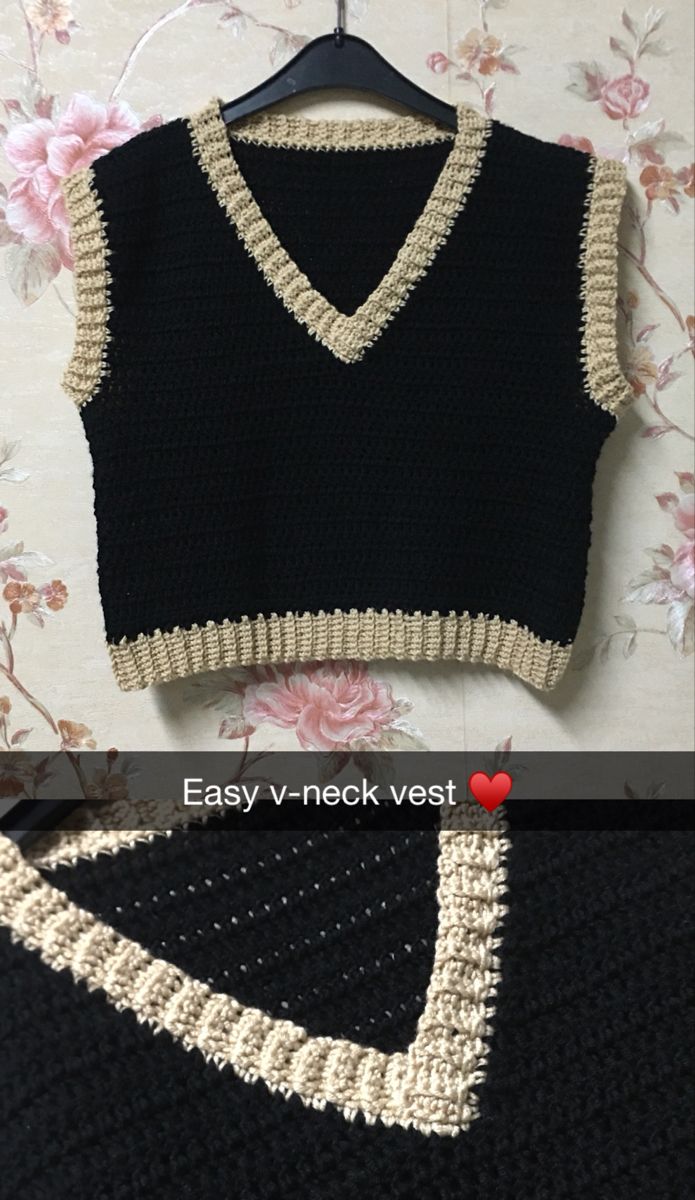A
  Crochet Vest Accentuating Your Ordinary Outfits With