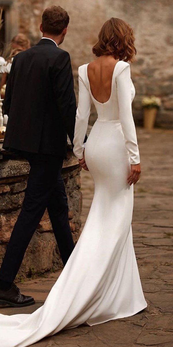 Simple Wedding Dresses For A Simple
  Wedding