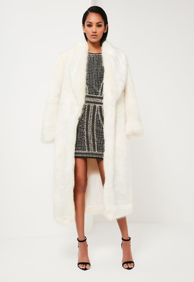 Reap The Healthy And Safe Benefits Of
White Faux Fur Coat