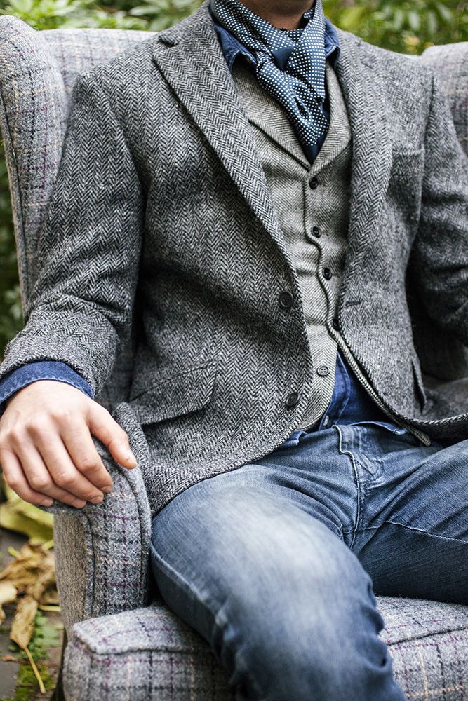 Tweed Jacket Men Topping The Tops Of
  Style And Grace