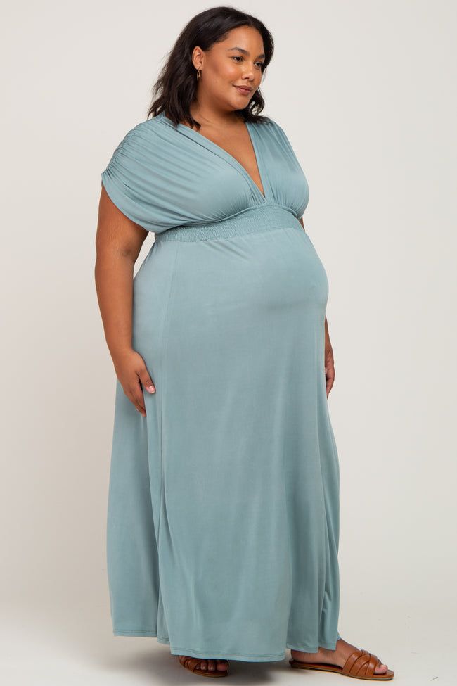 Stylish Maternity Maxi Dress