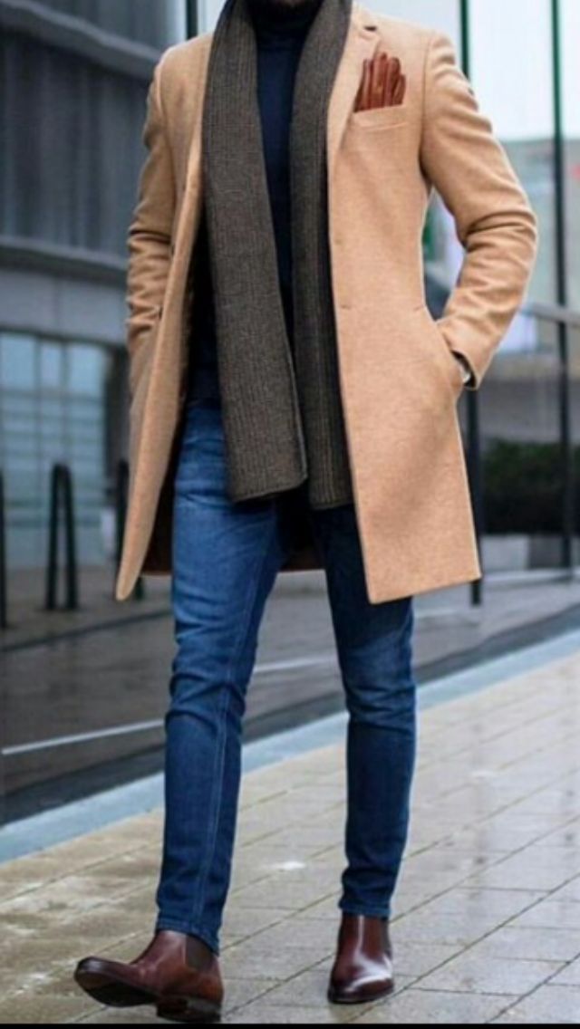 Wearing A Pleasant Coat To Wear Mens
  Trench Coat