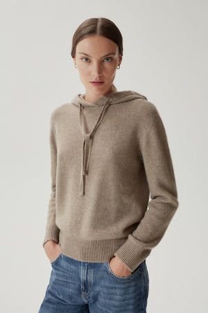 Cashmere
  Hoodie For Comfort And Warmth  In
  Winter