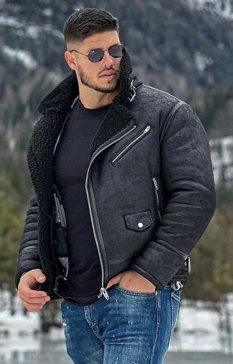Mens Shearling A Cool Choice With Faux
Fur