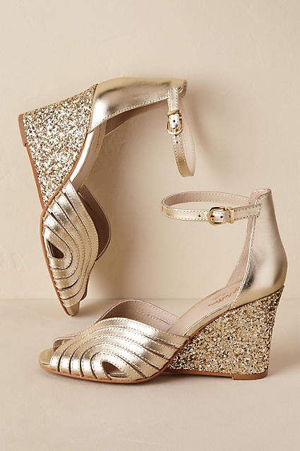 The Summer And Gold Wedges