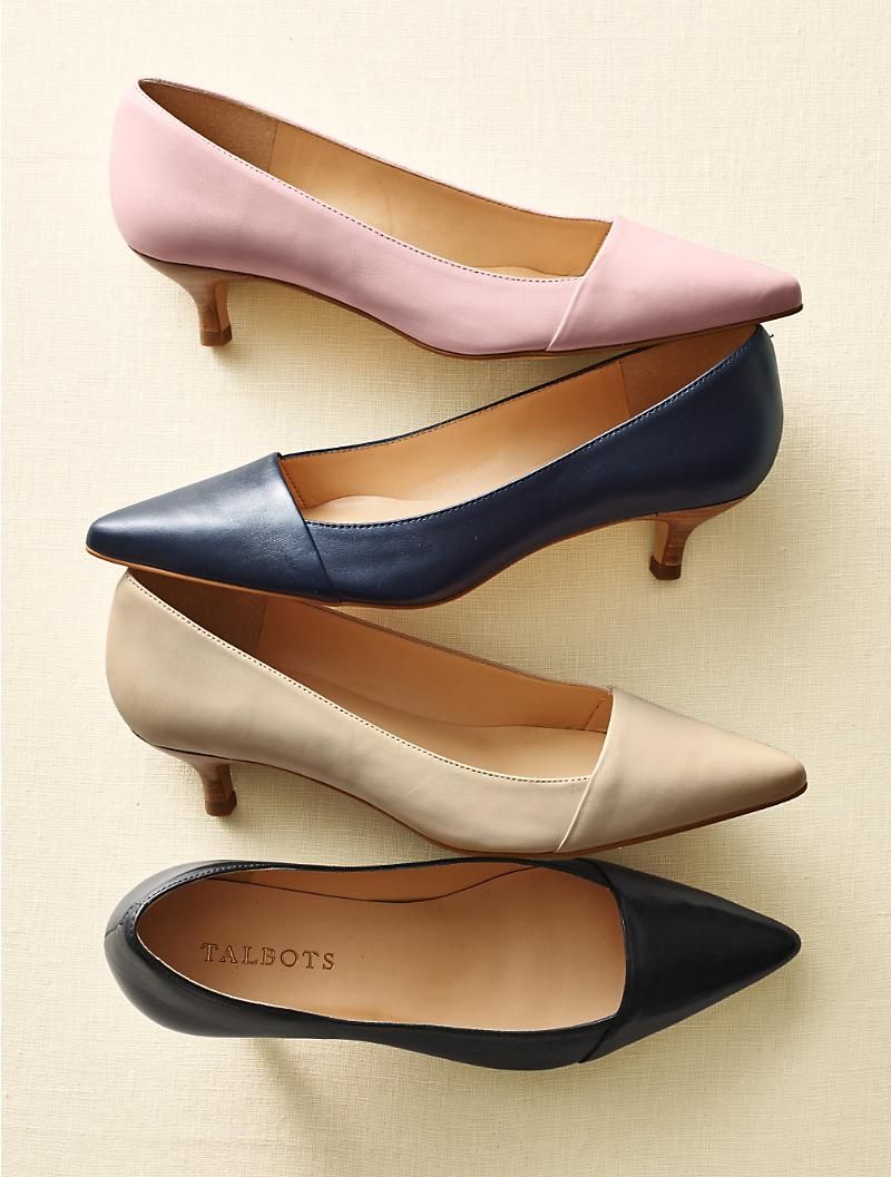 Kitten Heel Pumps For Comfort And
  Fashionable Looks
