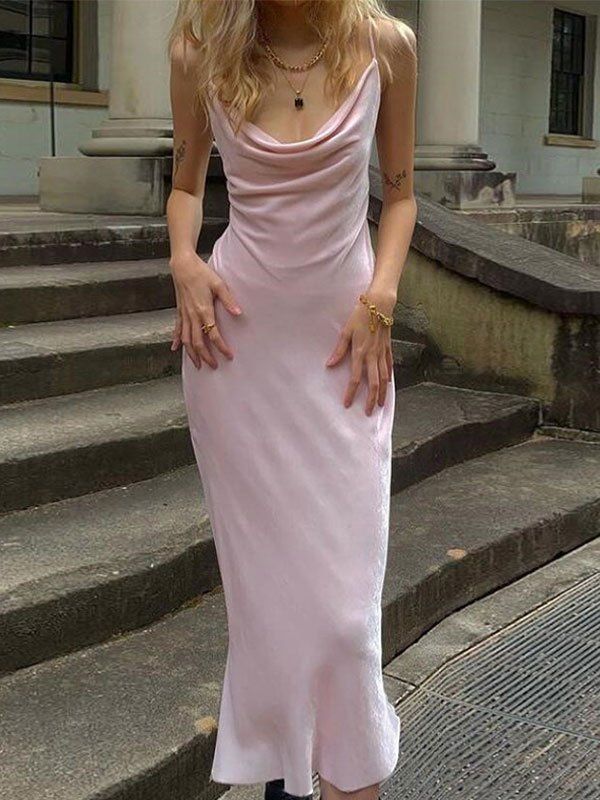 Contemporary Pink Maxi Dresses