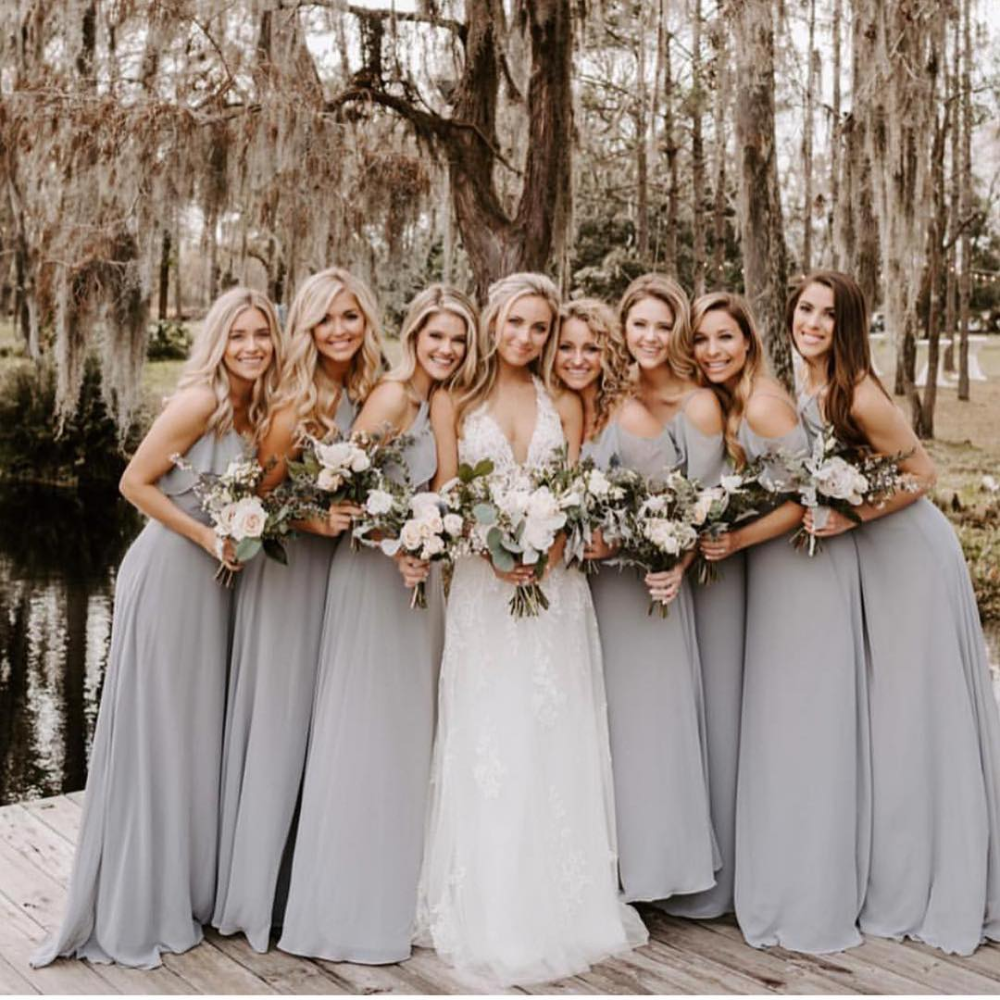Silver Bridesmaid Dresses For The
Bridesmaid
