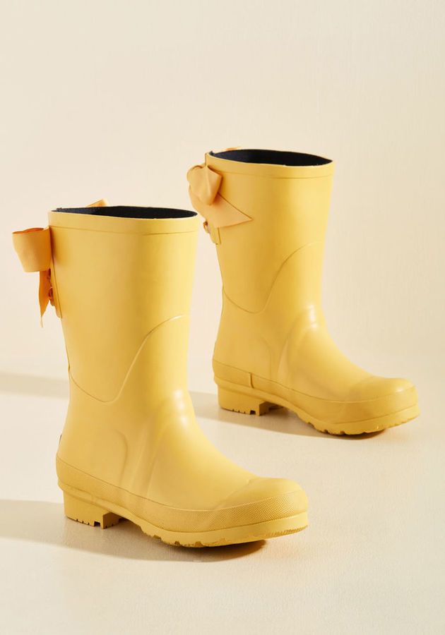 Yellow Rain Boots For Healthy Protection
Of Your Feet