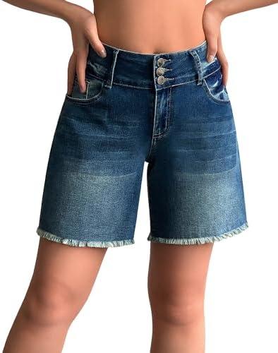 Trendy Women's Denim Shorts Collection: Stylish & Comfortable