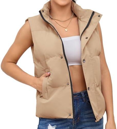 Stylish Women's Puffer ​Vests for Cold Weather Comfort