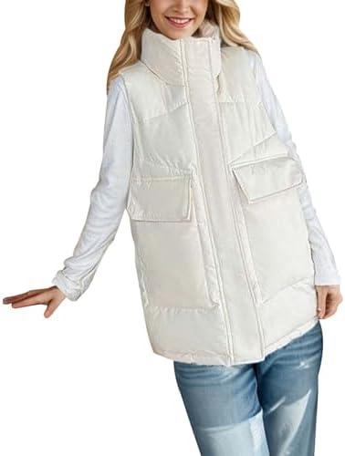 Stylish Women's Puffer Vests for Cold Weather Comfort