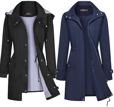 Stylish Lightweight Women's Waterproof Raincoat Collection