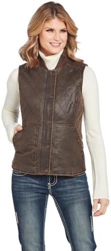 Stay warm and stylish with versatile women's vests!