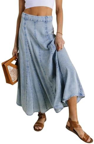 Discover Trendy Women's Casual Skirts for Spring 2024!