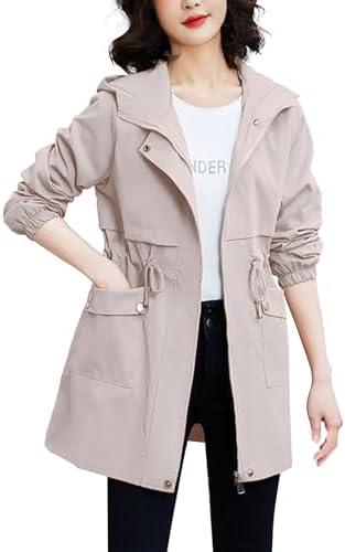 Stylish Women's Outerwear: Cozy Raincoats & Jackets Available!