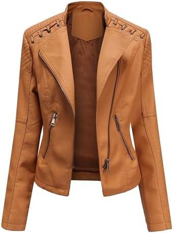 Explore Trendy ​Women's Leather Jackets for Every Occasion