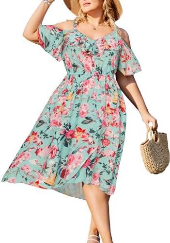 2024 Plus Size Women's Dresses: Stylish, Comfy, with Pockets!