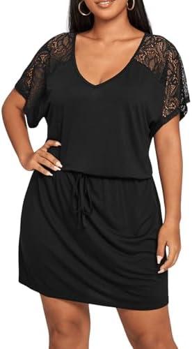 2024 Plus Size Women's Dresses: Stylish, Comfy, with Pockets!