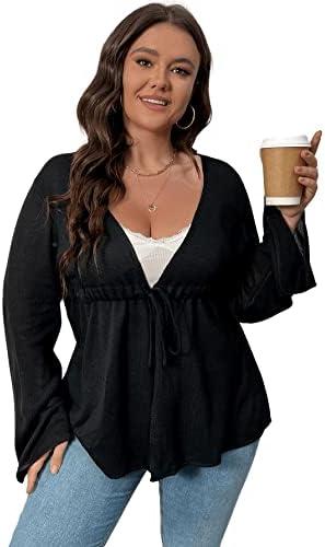 Stylish Plus Size Fashion: Elegant Cardigans & Dresses