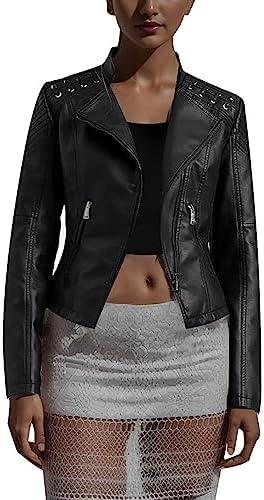 Chic Women's Faux Leather Jackets for ​Every Occasion