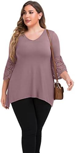 Explore MONNURO's Plus Size Tunic Tops for ‌Fashionable Comfort!