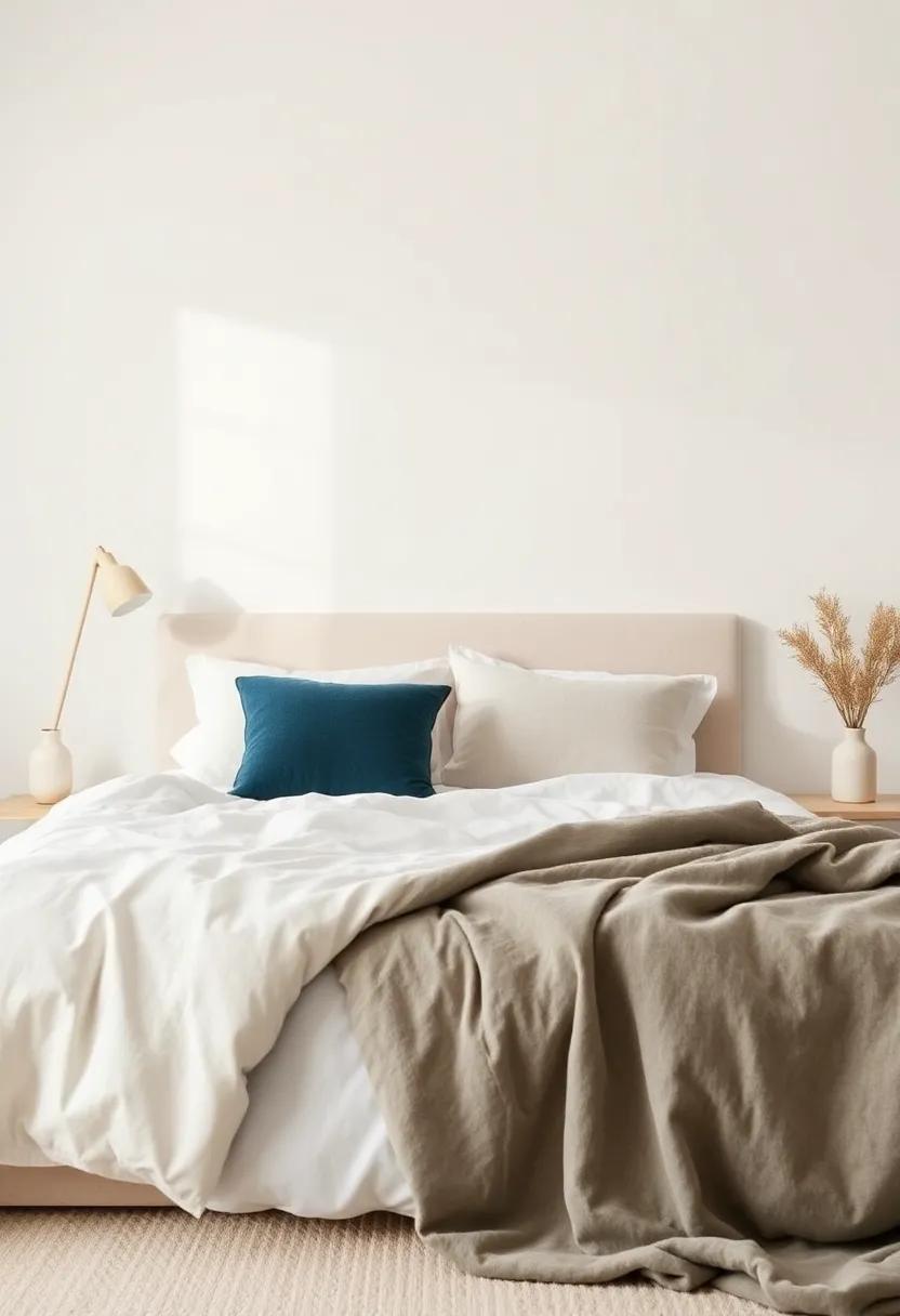 Use a chic bench​ at the foot ‌of​ the bed to provide extra seating and storage for blankets or⁢ shoes