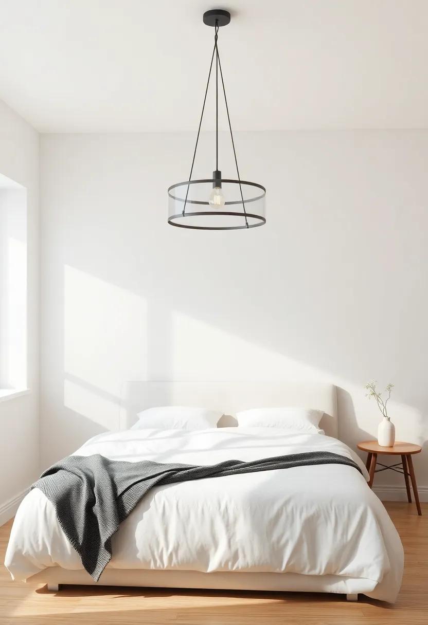 Select a⁢ modern chandelier or pendant light⁤ to make‌ a bold statement and enhance the room's ambiance